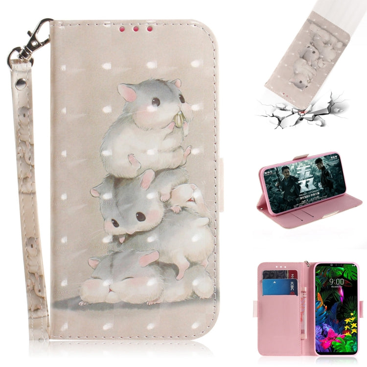 3D Painting Pattern Coloured Drawing Horizontal Flip Leather Case with Holder & Card Slots & Wallet