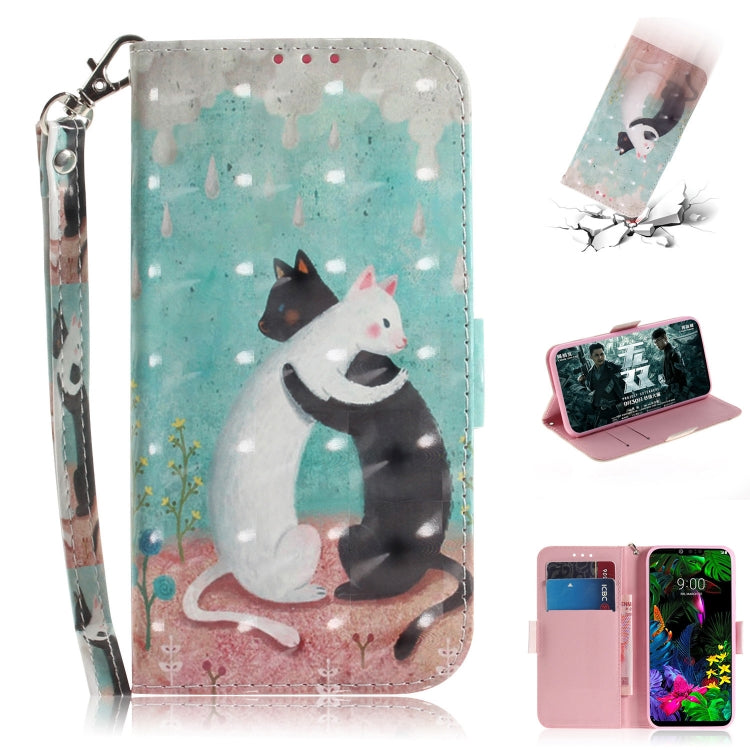 3D Painting Pattern Coloured Drawing Horizontal Flip Leather Case with Holder & Card Slots & Wallet