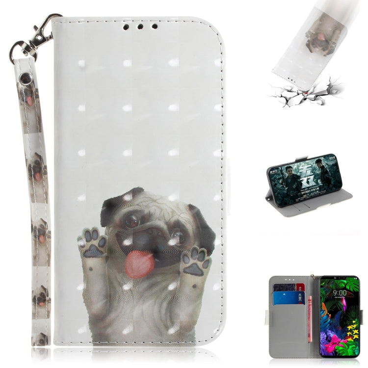 3D Painting Pattern Coloured Drawing Horizontal Flip Leather Case with Holder & Card Slots & Wallet
