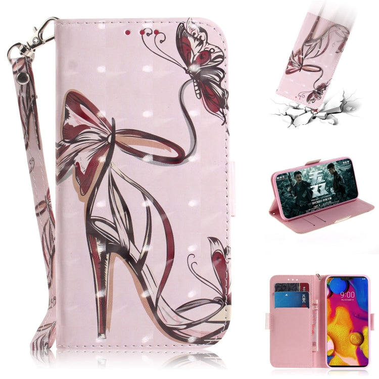 3D Painting Pattern Coloured Drawing Horizontal Flip Leather Case with Holder & Card Slots & Wallet
