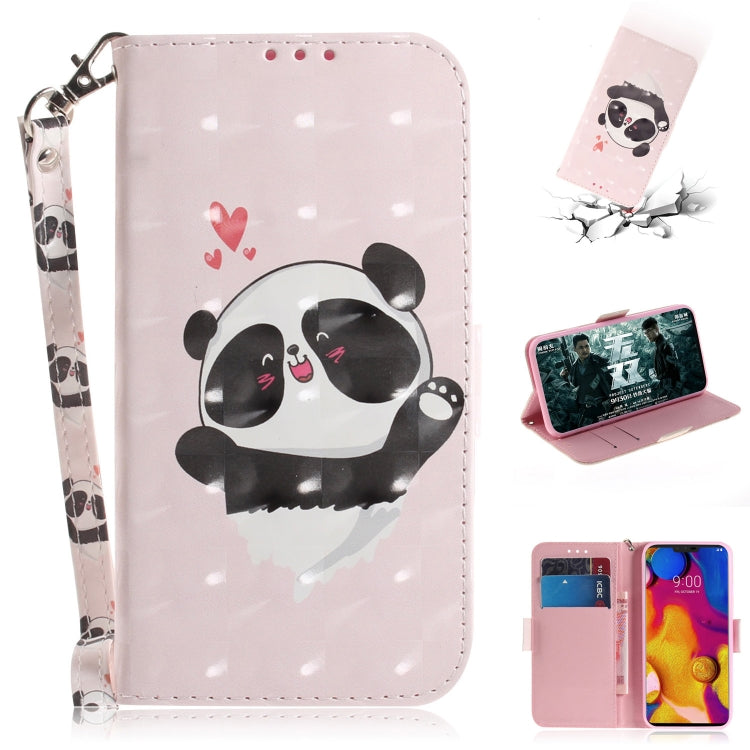 3D Painting Pattern Coloured Drawing Horizontal Flip Leather Case with Holder & Card Slots & Wallet