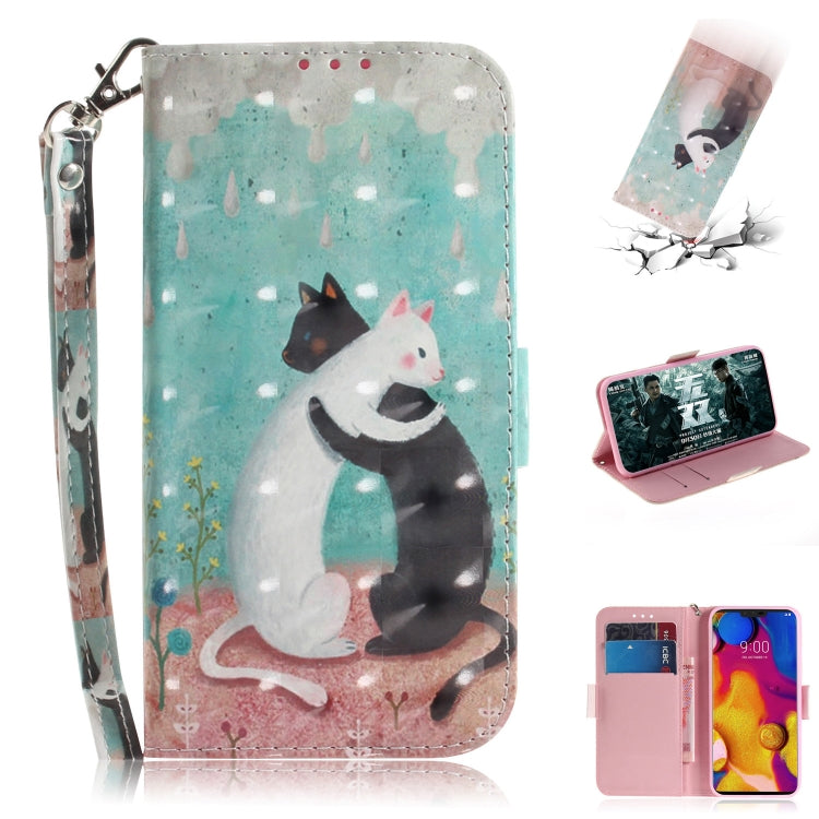 3D Painting Pattern Coloured Drawing Horizontal Flip Leather Case with Holder & Card Slots & Wallet
