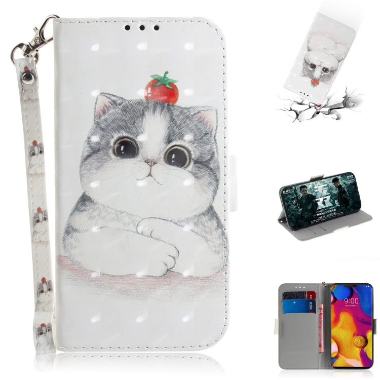 3D Painting Pattern Coloured Drawing Horizontal Flip Leather Case with Holder & Card Slots & Wallet
