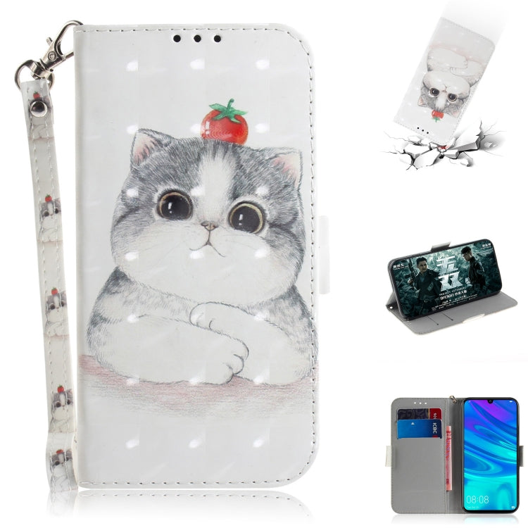3D Painting Pattern Coloured Drawing Horizontal Flip Leather Case with Holder & Card Slots & Wallet