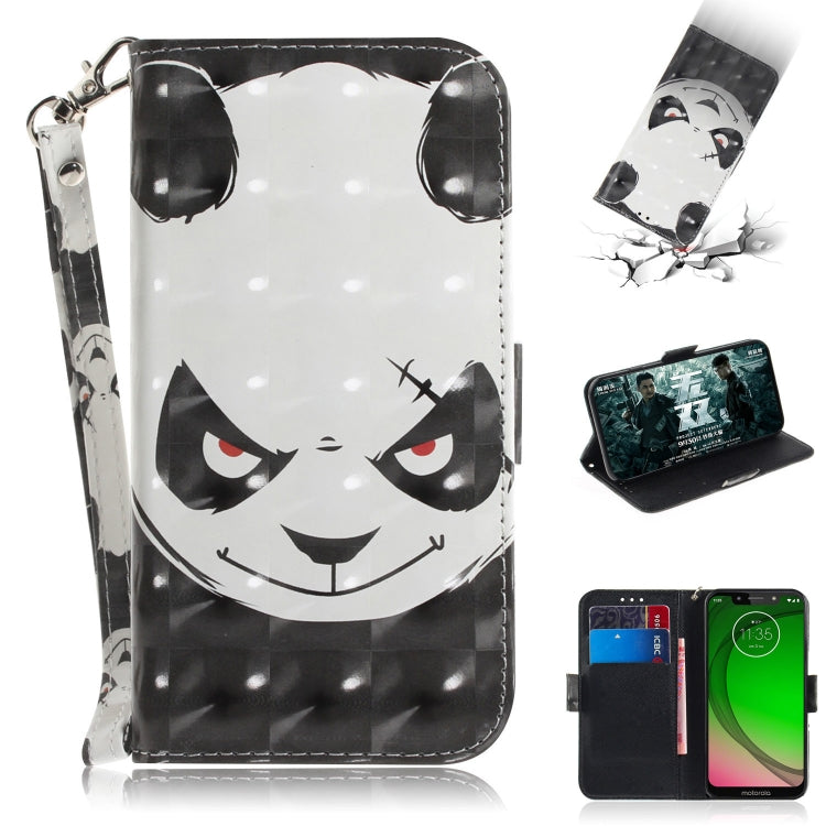 3D Painting Pattern Coloured Drawing Horizontal Flip Leather Case with Holder & Card Slots & Wallet