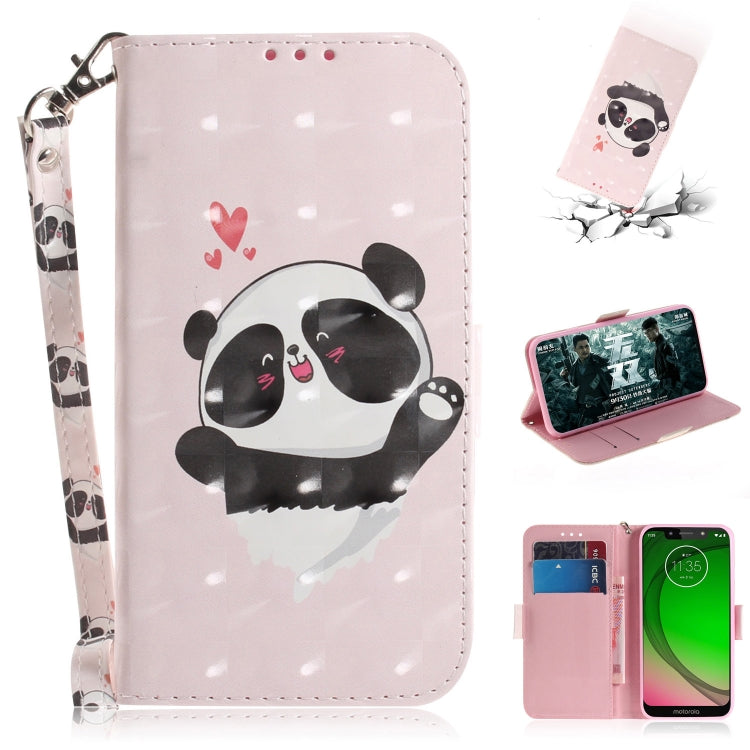 3D Painting Pattern Coloured Drawing Horizontal Flip Leather Case with Holder & Card Slots & Wallet