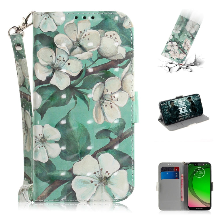 3D Painting Pattern Coloured Drawing Horizontal Flip Leather Case with Holder & Card Slots & Wallet