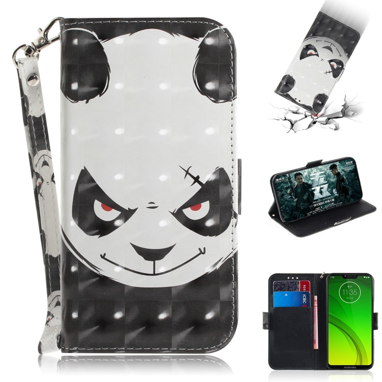 3D Painting Pattern Coloured Drawing Horizontal Flip Leather Case with Holder & Card Slots & Wallet