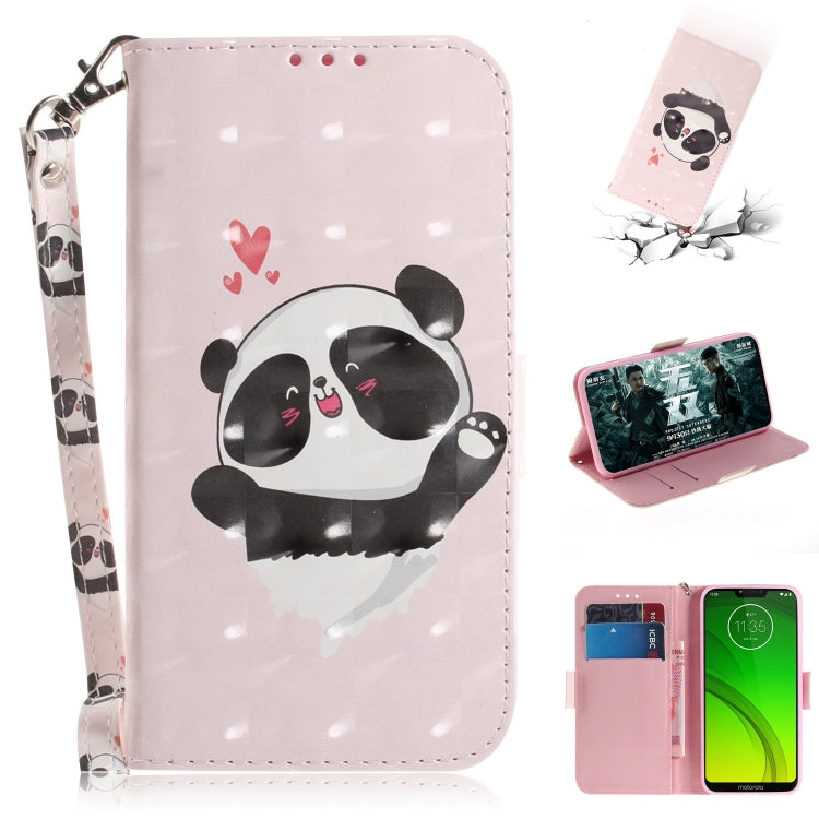 3D Painting Pattern Coloured Drawing Horizontal Flip Leather Case with Holder & Card Slots & Wallet
