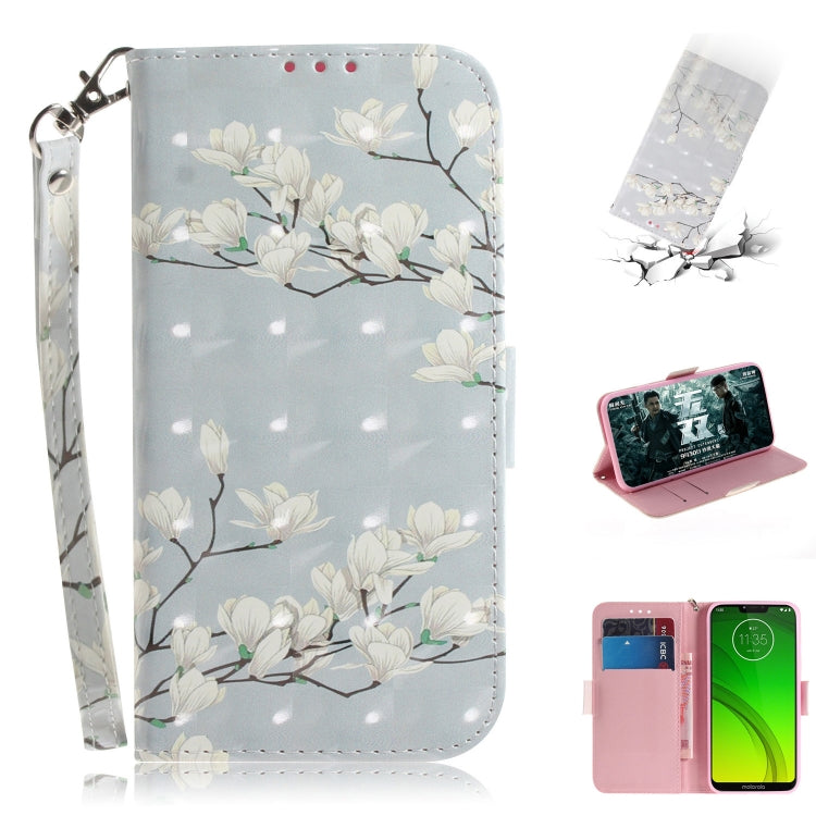 3D Painting Pattern Coloured Drawing Horizontal Flip Leather Case with Holder & Card Slots & Wallet