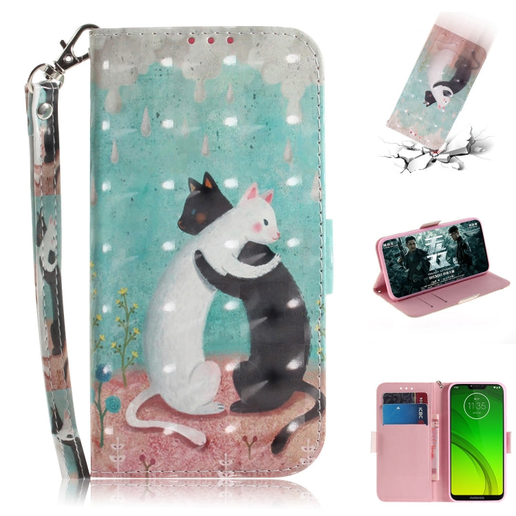 3D Painting Pattern Coloured Drawing Horizontal Flip Leather Case with Holder & Card Slots & Wallet