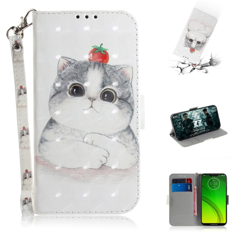 3D Painting Pattern Coloured Drawing Horizontal Flip Leather Case with Holder & Card Slots & Wallet