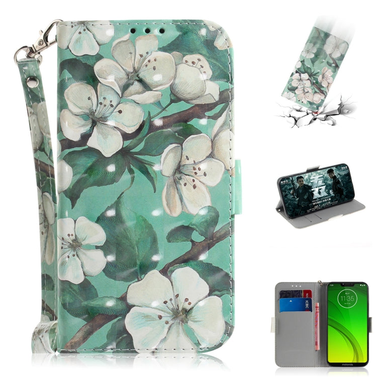 3D Painting Pattern Coloured Drawing Horizontal Flip Leather Case with Holder & Card Slots & Wallet