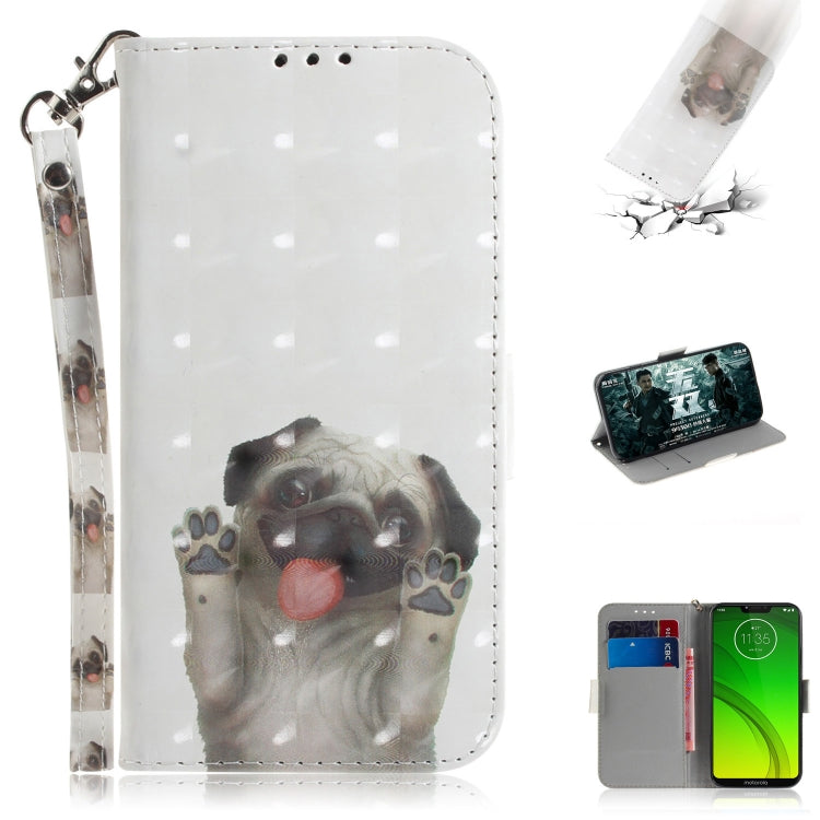 3D Painting Pattern Coloured Drawing Horizontal Flip Leather Case with Holder & Card Slots & Wallet
