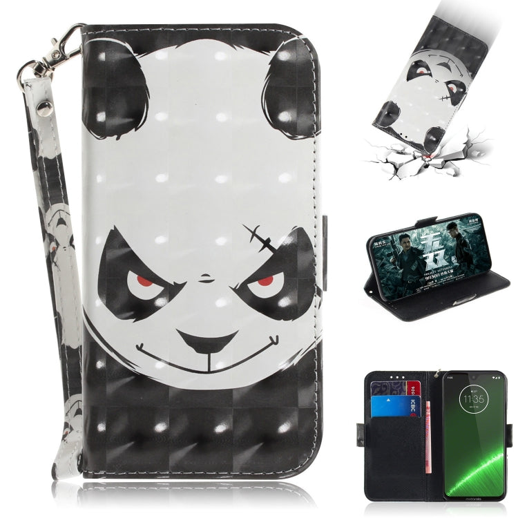 3D Painting Pattern Coloured Drawing Horizontal Flip Leather Case with Holder & Card Slots & Wallet