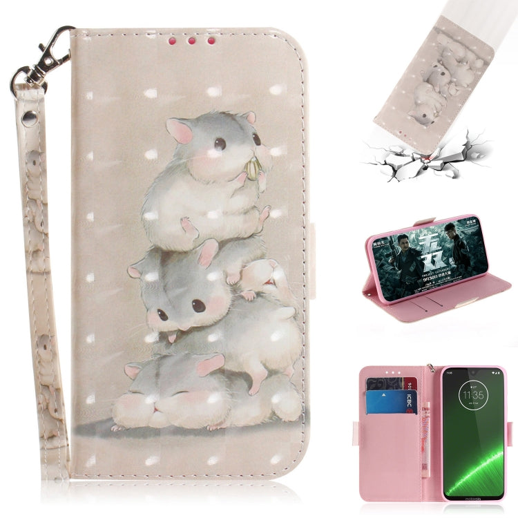 3D Painting Pattern Coloured Drawing Horizontal Flip Leather Case with Holder & Card Slots & Wallet