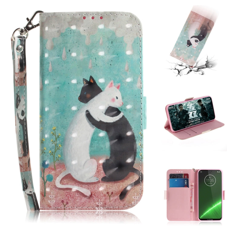 3D Painting Pattern Coloured Drawing Horizontal Flip Leather Case with Holder & Card Slots & Wallet