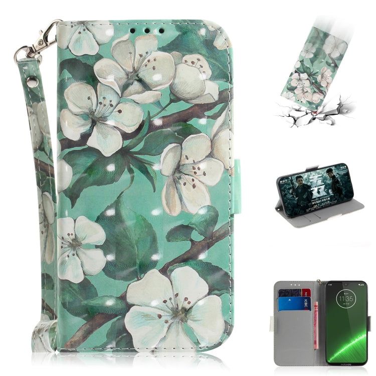 3D Painting Pattern Coloured Drawing Horizontal Flip Leather Case with Holder & Card Slots & Wallet