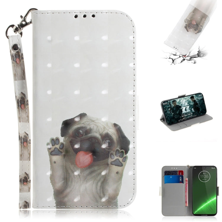 3D Painting Pattern Coloured Drawing Horizontal Flip Leather Case with Holder & Card Slots & Wallet