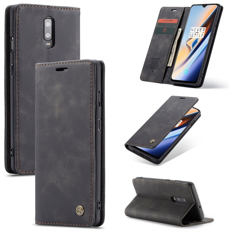 CaseMe-013 Detachable Multifunctional Horizontal Flip Leather Case with Card Slot & Holder & Zipper Wallet & Photo Frame — Blue