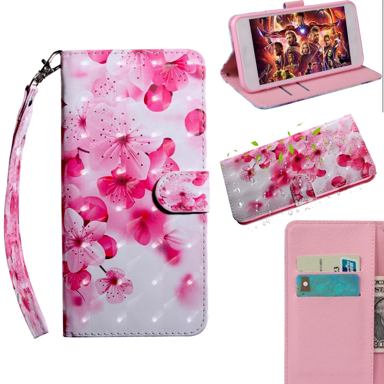 3D Painting Pattern Coloured Drawing Horizontal Flip TPU + PU Leather Case with Holder & Card Slots & Wallet, For LG V50 ThinQ