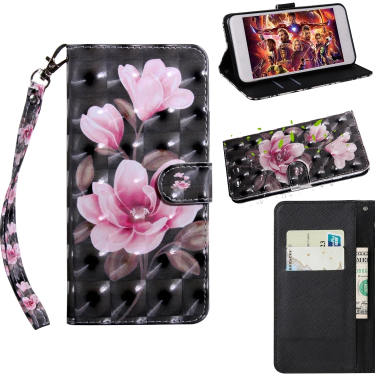 3D Painting Pattern Coloured Drawing Horizontal Flip TPU + PU Leather Case with Holder & Card Slots & Wallet, For LG V50 ThinQ