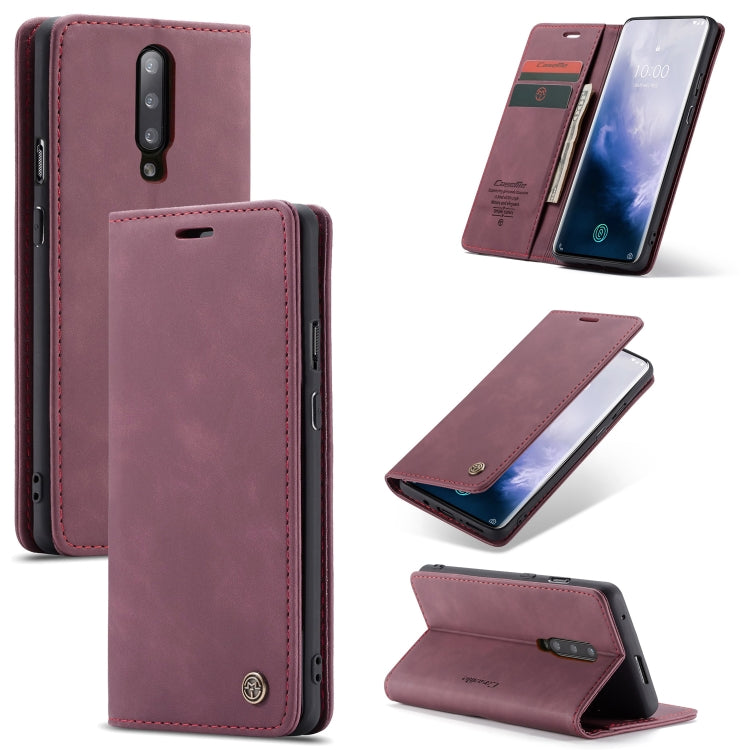 CaseMe-013 Multi-functional Retro Frosted Horizontal Flip Leather Case with Card Slot & Holder & Wallet