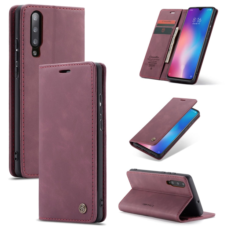 CaseMe-013 Multi-functional Retro Frosted Horizontal Flip Leather Case with Card Slot & Holder & Wallet