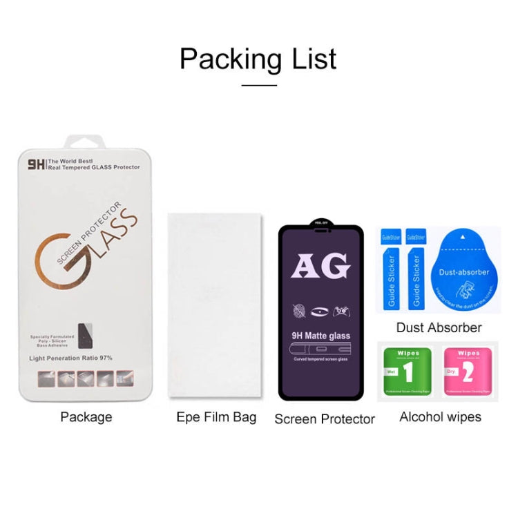 AG Matte Anti Blue Light Full Cover Tempered Glass