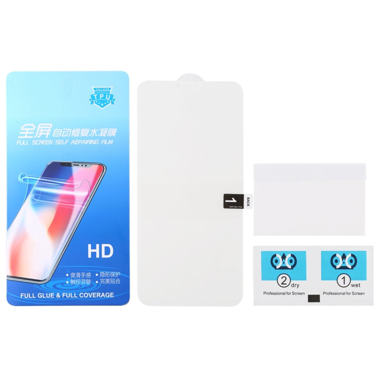 Soft Hydrogel Film Full Cover Front Protector for — For OnePlus 7 Pro (Front)(1 PC)