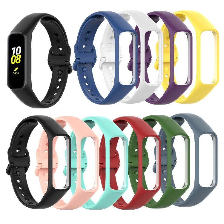 For Samsung Galaxy Fit 2 Silicone Replacement Wrist Strap Watchband