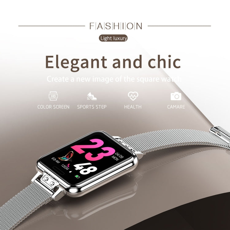 ZL13 1.22 inch Color Screen IP67 Waterproof Smart Watch, Support Sleep Monitor / Heart Rate Monitor / Menstrual Cycle Reminder, Style: Red Leather Strap
