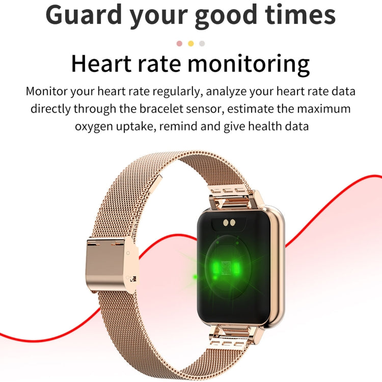 ZL13 1.22 inch Color Screen IP67 Waterproof Smart Watch, Support Sleep Monitor / Heart Rate Monitor / Menstrual Cycle Reminder, Style: Red Leather Strap