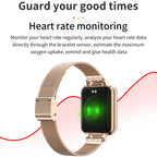 ZL13 1.22 inch Color Screen IP67 Waterproof Smart Watch, Support Sleep Monitor / Heart Rate Monitor / Menstrual Cycle Reminder, Style: Red Leather Strap