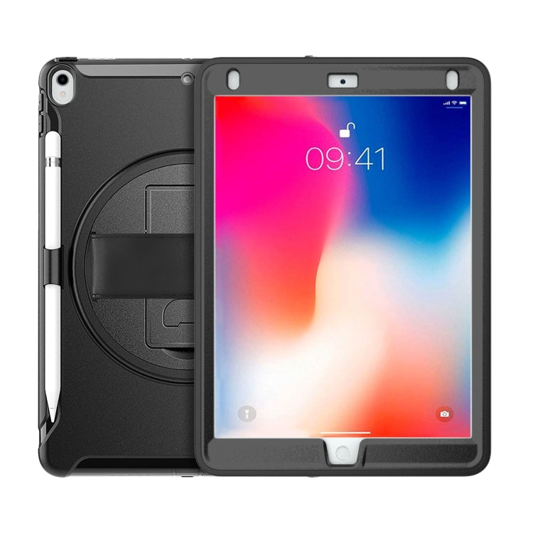 360 Degree Rotation PC+TPU Protective Cover with Holder & Hand Strap
