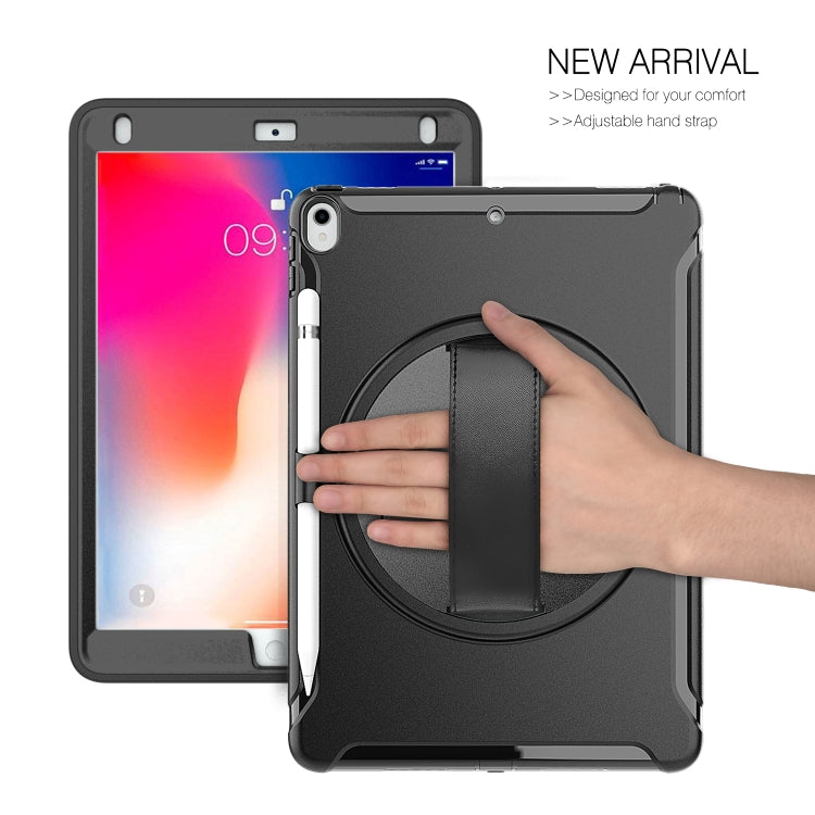 360 Degree Rotation PC+TPU Protective Cover with Holder & Hand Strap