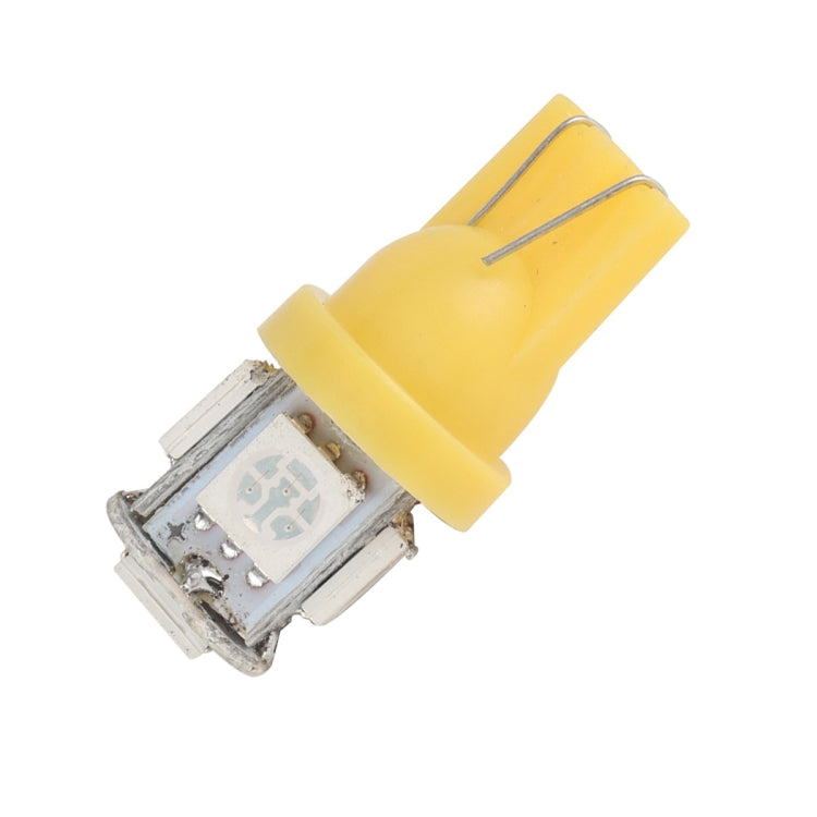50 PCS T5 / T10 Car / Motorcycle Modification LED Turn Signal Light Clearance Lamp(Blue Light)