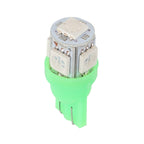 70 PCS T5 / T10 Car Modification LED Indicator Light with T5 / T10 Lamp Holder(Yellow Light）