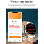 G3 1.3 inch Full-fit Round Screen Smart Watch, Support Sleep Monitor / Heart Rate Monitor / Temperature Monitoring