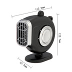 Portable Car Dashboard Electric Heater Winter Defroster
