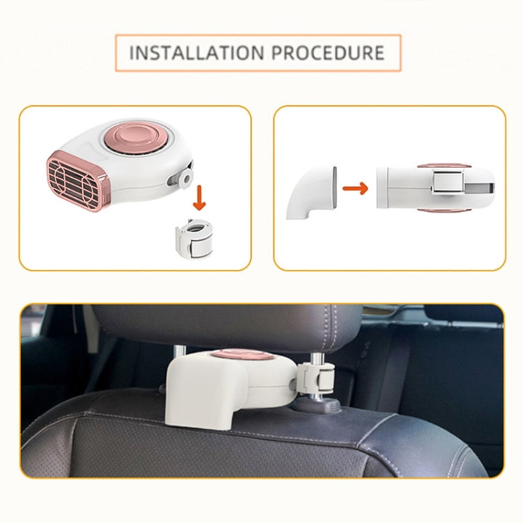 Portable Car Dashboard + Seat Hanging Electric Heater Winter Defroster