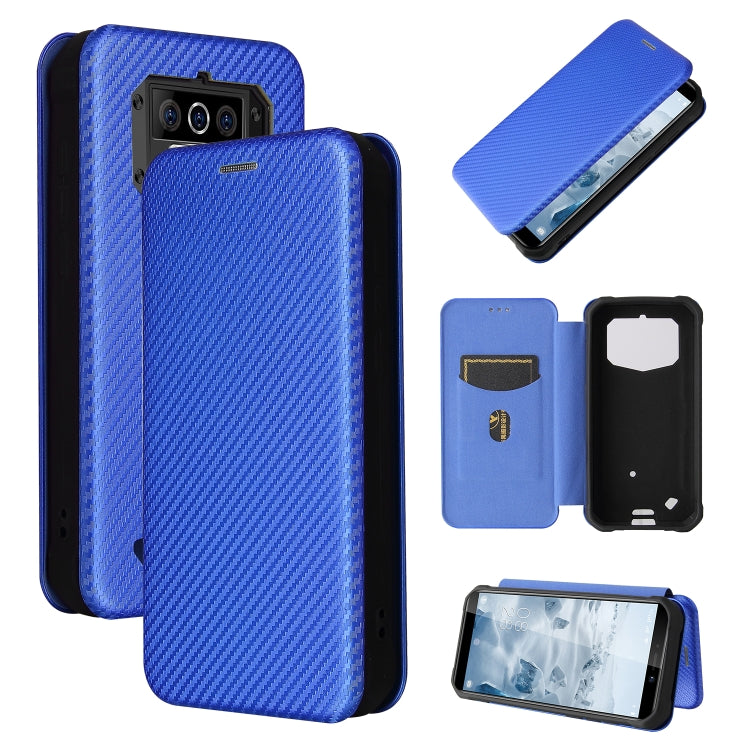 Carbon Fiber Texture Magnetic Horizontal Flip TPU + PC + PU Leather Case with Card Slot, For HTC Desire 20 Plus — view 51