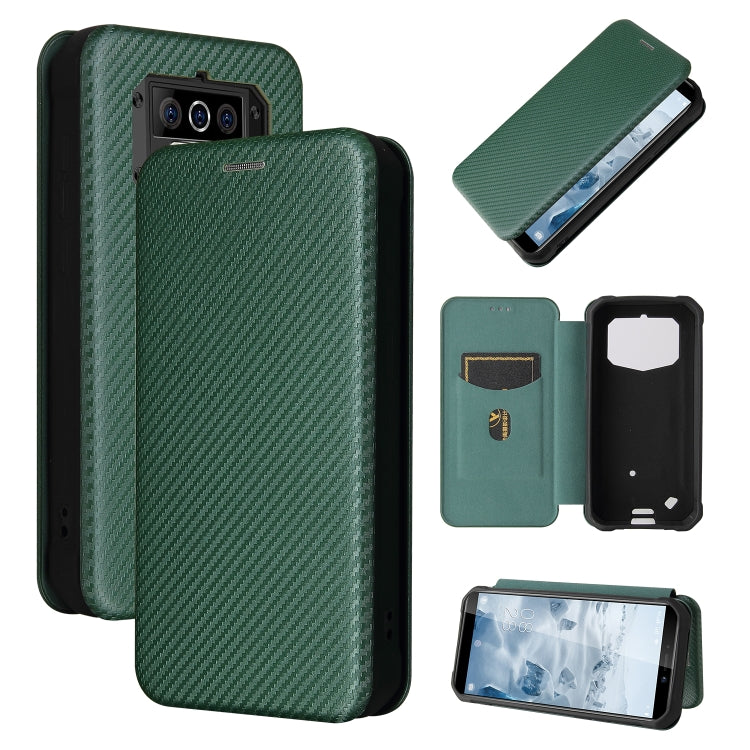 Carbon Fiber Texture Magnetic Horizontal Flip TPU + PC + PU Leather Case with Card Slot, For HTC Desire 20 Plus — view 34