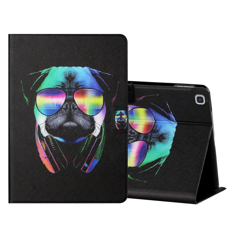 Colored Drawing Horizontal Flip Leather Case with Holder & Card Slots — view 28