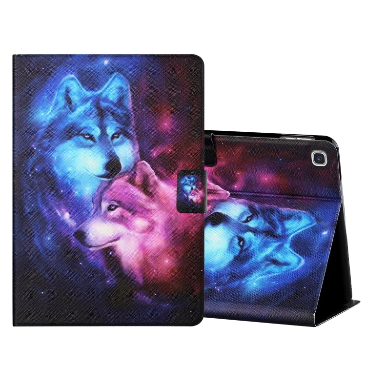 Colored Drawing Horizontal Flip Leather Case with Holder & Card Slots — view 29