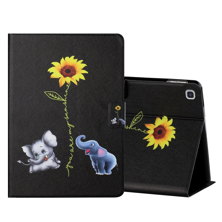 Colored Drawing Horizontal Flip Leather Case with Holder & Card Slots — view 32