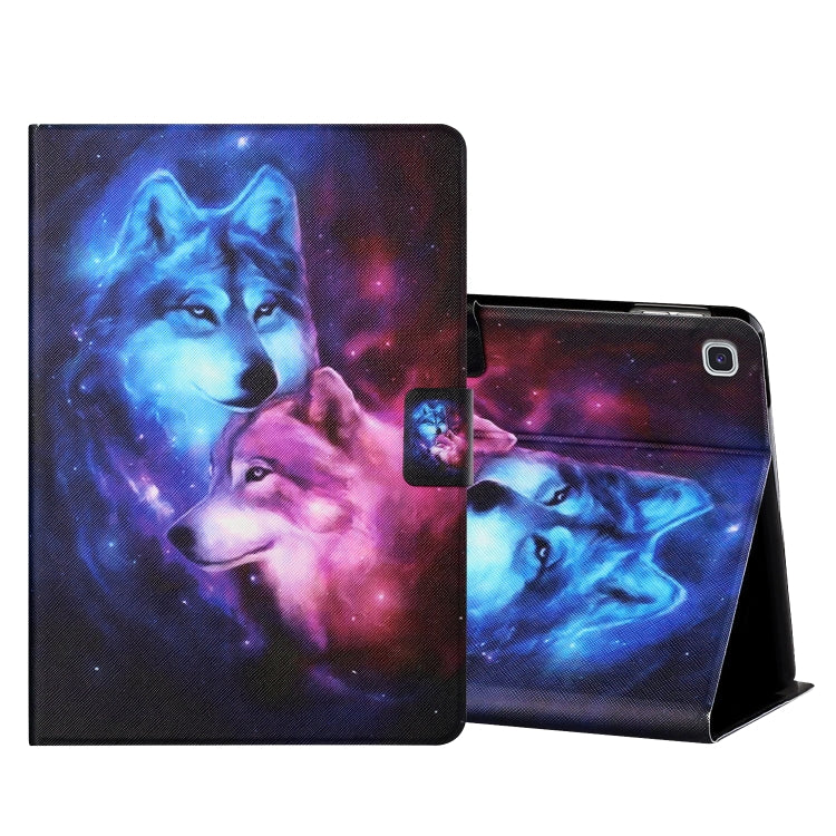 Colored Drawing Horizontal Flip Leather Case with Holder & Card Slots — view 35