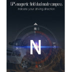 M11 Car OBD2 + GPS Mode Head-up Display HUD Overspeed / Speed / Water Temperature Alarm