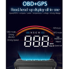 M11 Car OBD2 + GPS Mode Head-up Display HUD Overspeed / Speed / Water Temperature Alarm