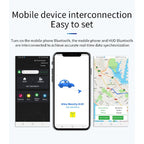 P20 OBD2 + GPS Mode Car Head-up Display HUD Overspeed / Speed / Water Temperature Alarm
